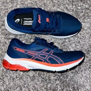 ASICS Gel-Pulse 12- Navy Blue and Coral